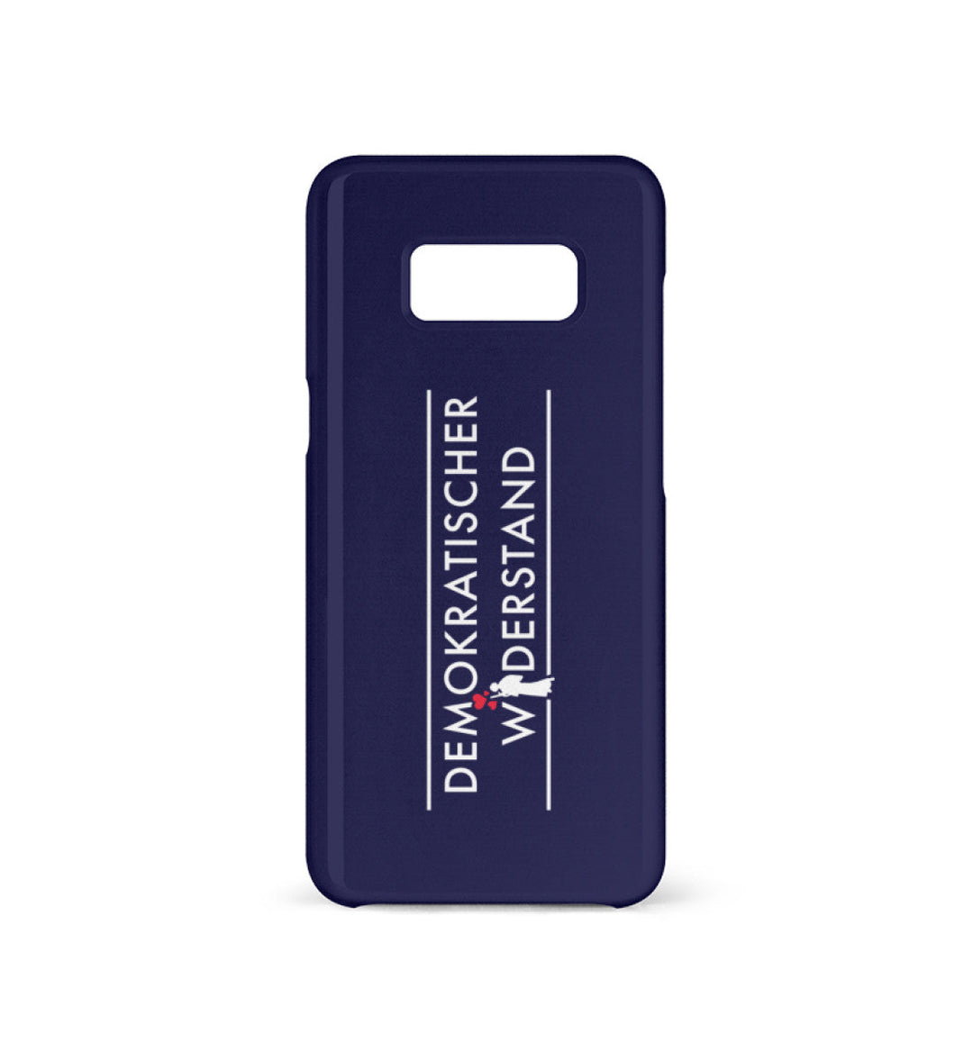 HANDYHÜLLE, HANDY CASE - SAMSUNG GALAXY S8 • DEMOKRATISCHER WIDERSTAND-HARLEKINSHOP