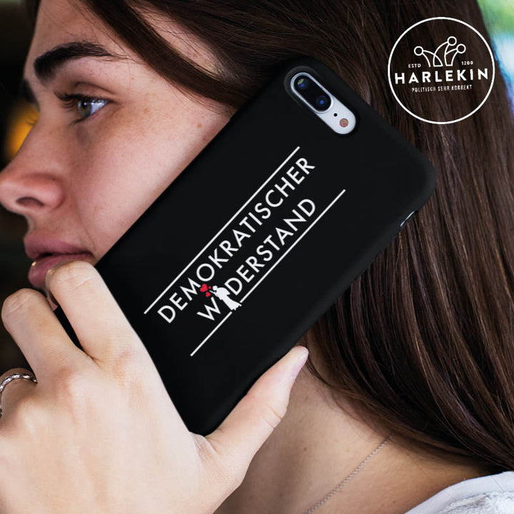 HANDYHÜLLE, HANDY CASE - SAMSUNG GALAXY S8 • DEMOKRATISCHER WIDERSTAND-HARLEKINSHOP