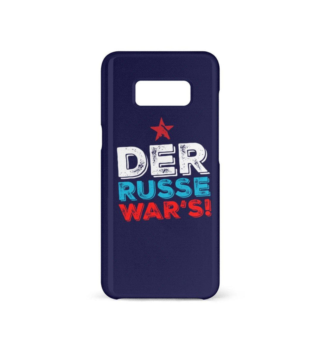 HANDYHÜLLE, HANDY CASE - SAMSUNG GALAXY S8 • DER RUSSE WAR'S!-HARLEKINSHOP