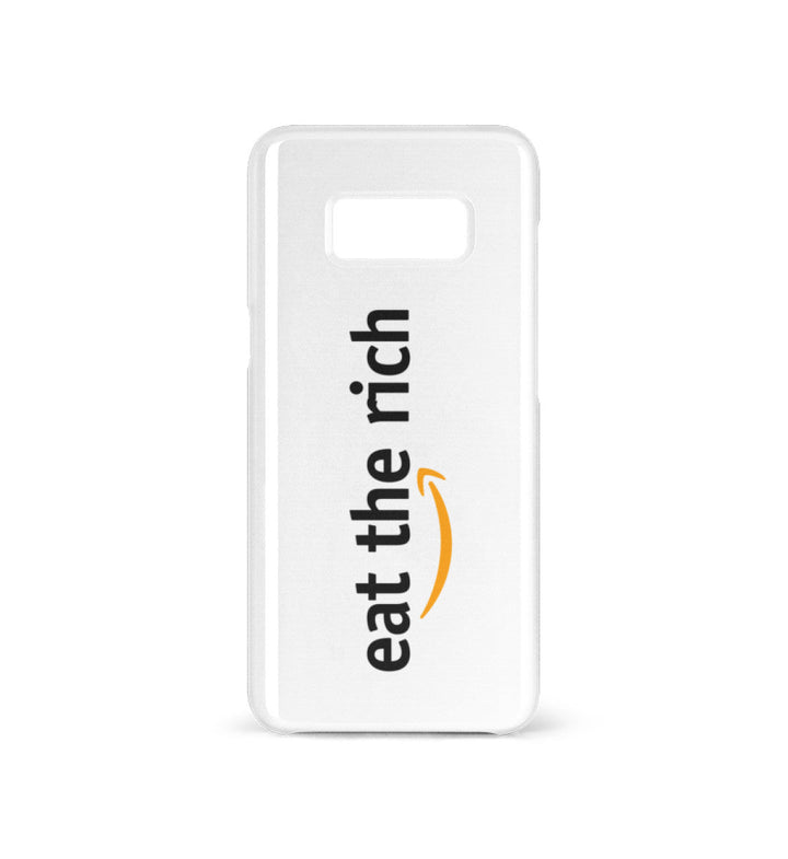 HANDYHÜLLE, HANDY CASE - SAMSUNG GALAXY S8 • EAT THE RICH-HARLEKINSHOP