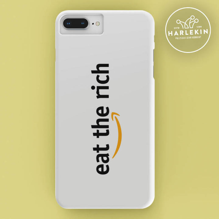 HANDYHÜLLE, HANDY CASE - SAMSUNG GALAXY S8 • EAT THE RICH-HARLEKINSHOP