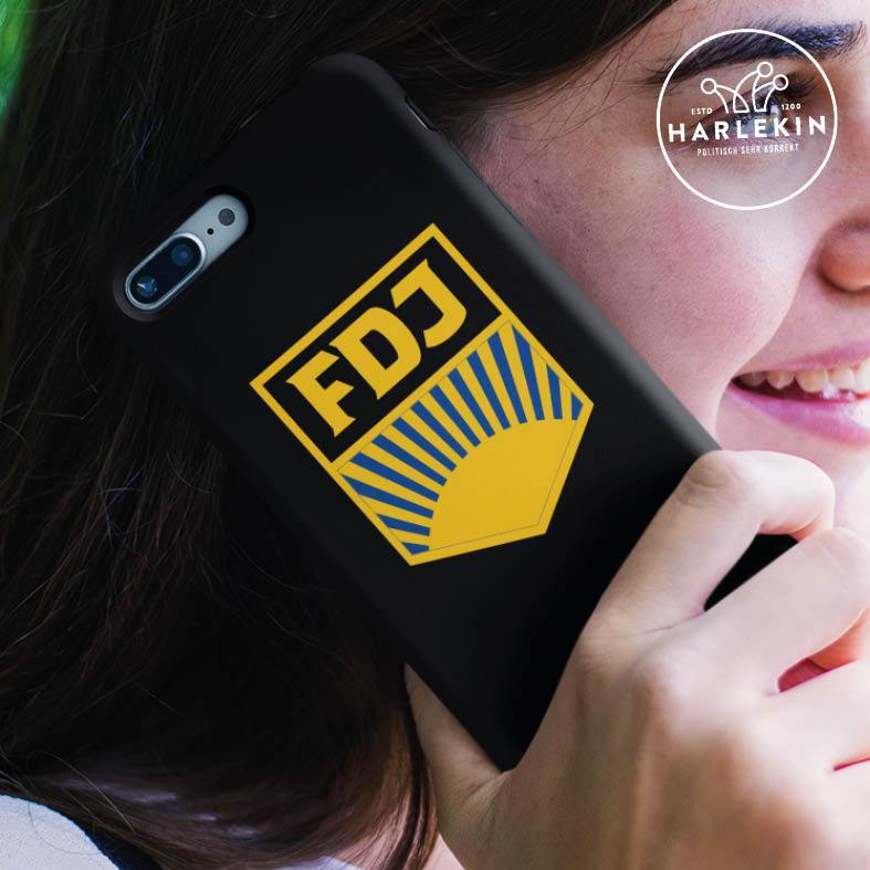 HANDYHÜLLE, HANDY CASE - SAMSUNG GALAXY S8 • FDJ - FARBIG-HARLEKINSHOP