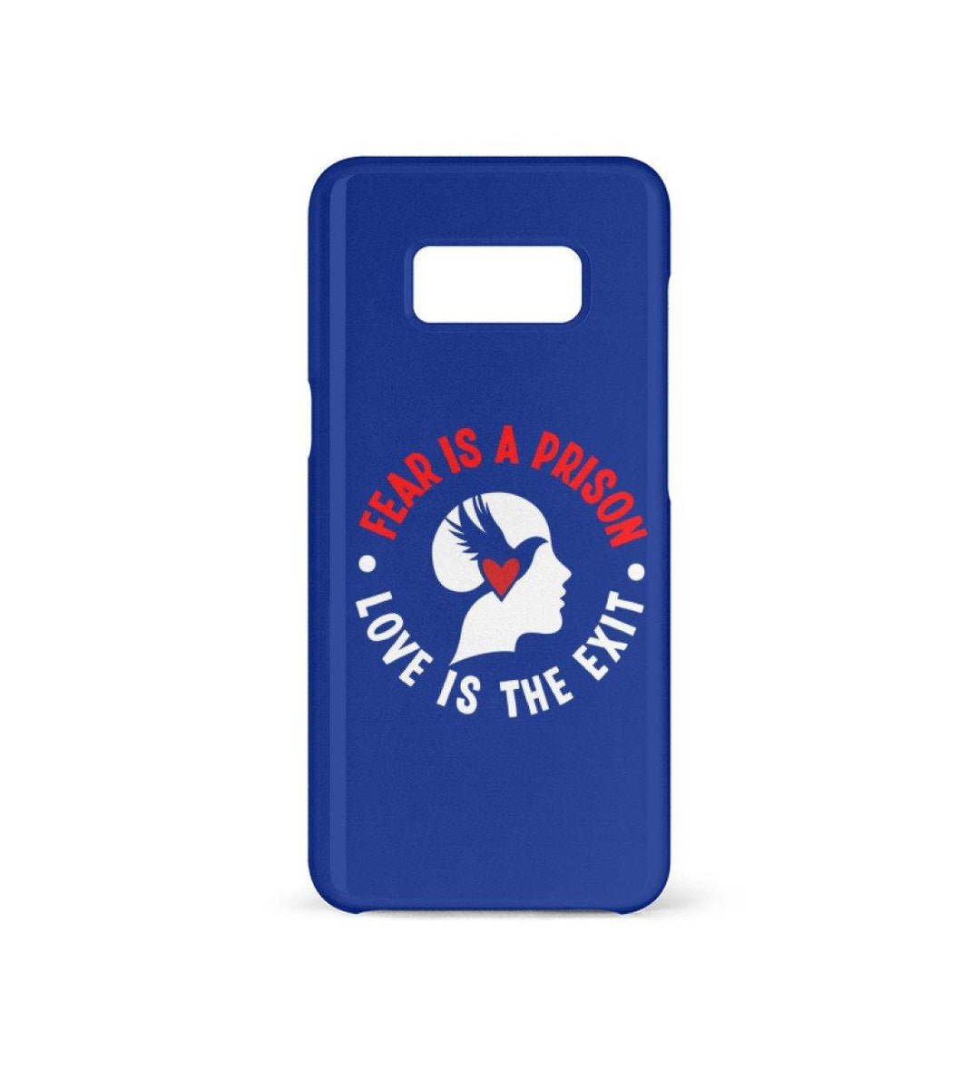 HANDYHÜLLE, HANDY CASE - SAMSUNG GALAXY S8 • FEAR IS A PRISON-HARLEKINSHOP