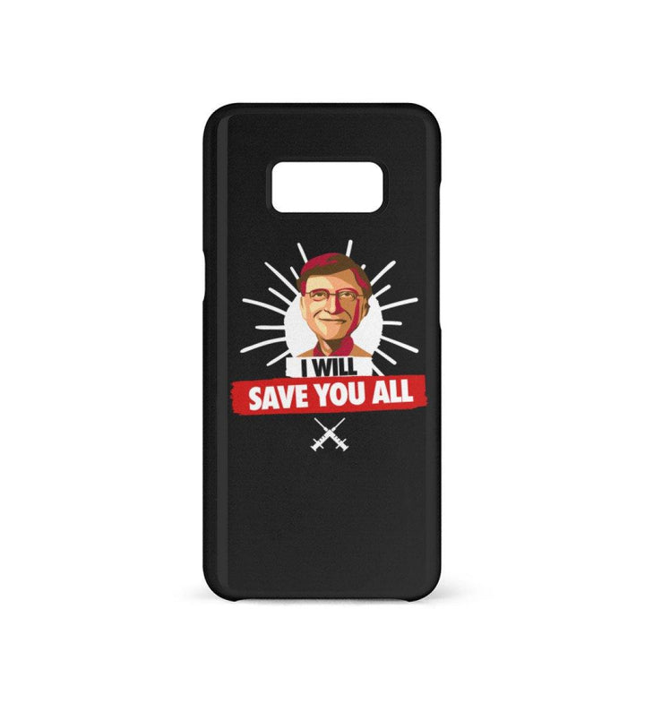 HANDYHÜLLE, HANDY CASE - SAMSUNG GALAXY S8 • GATES: MESSIAS-HARLEKINSHOP