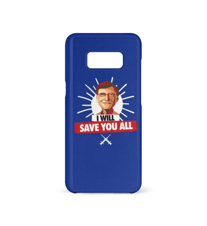 HANDYHÜLLE, HANDY CASE - SAMSUNG GALAXY S8 • GATES: MESSIAS-HARLEKINSHOP