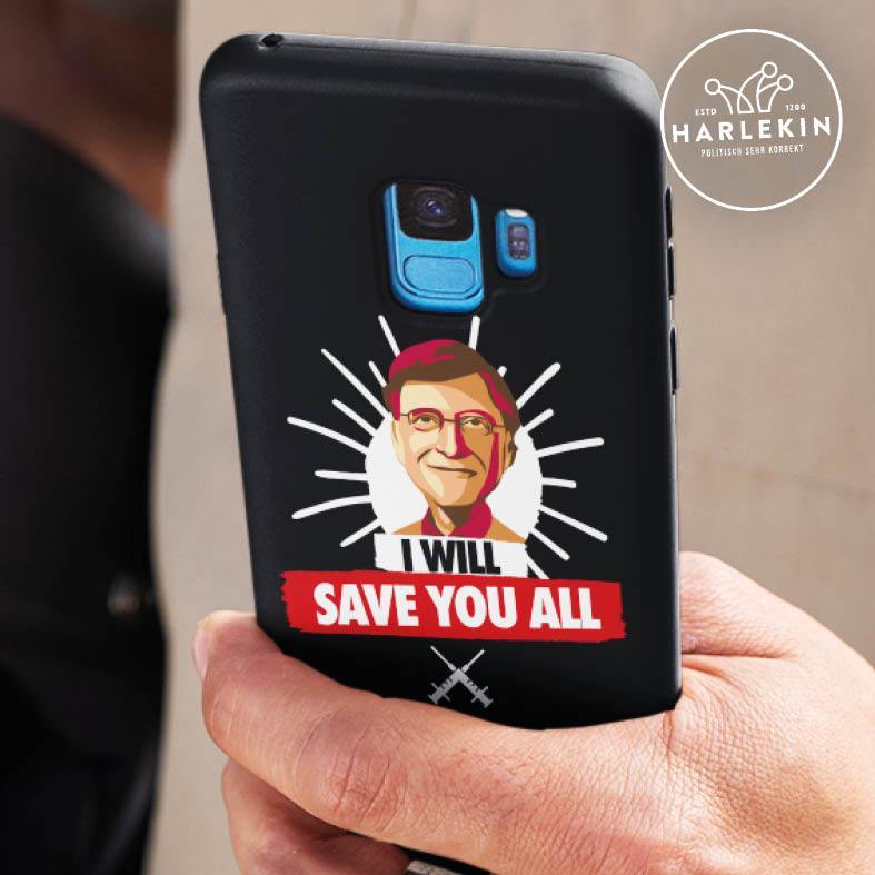 HANDYHÜLLE, HANDY CASE - SAMSUNG GALAXY S8 • GATES: MESSIAS-HARLEKINSHOP