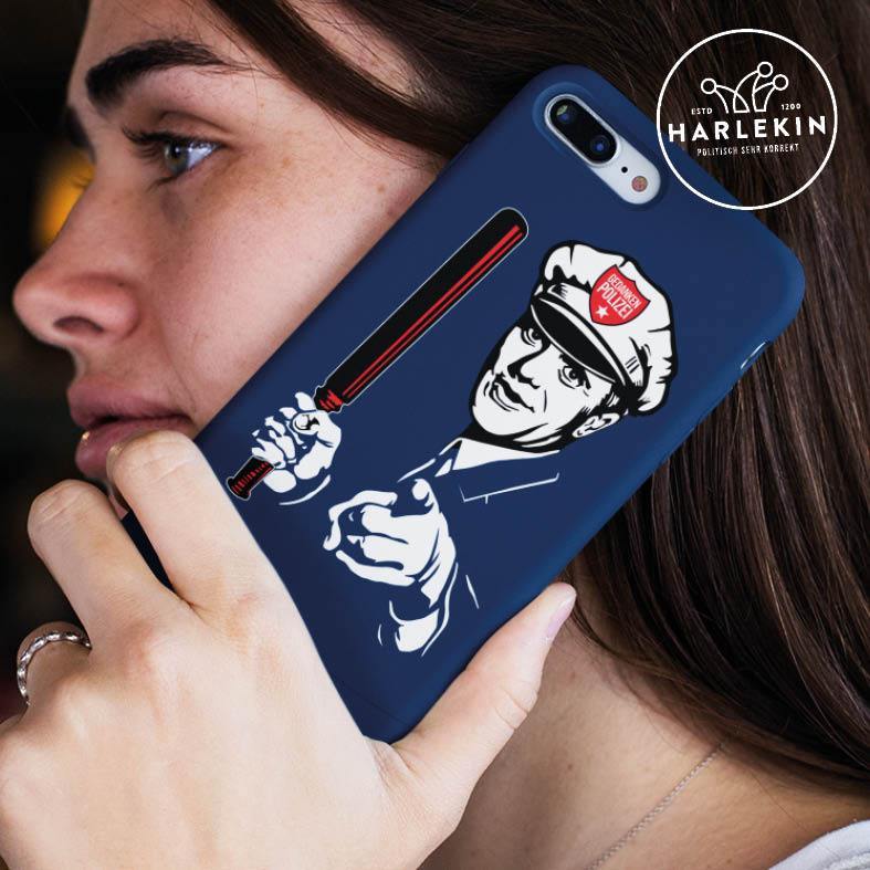 HANDYHÜLLE, HANDY CASE - SAMSUNG GALAXY S8 • GEDANKENPOLIZEI / GEDANKENVERBRECHER-HARLEKINSHOP