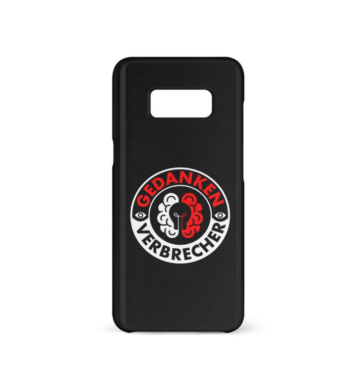 HANDYHÜLLE, HANDY CASE - SAMSUNG GALAXY S8 • GEDANKENVERBRECHER BADGE-HARLEKINSHOP