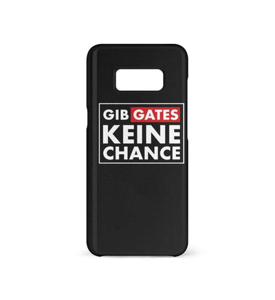 HANDYHÜLLE, HANDY CASE - SAMSUNG GALAXY S8 • GIB GATES KEINE CHANCE!-HARLEKINSHOP