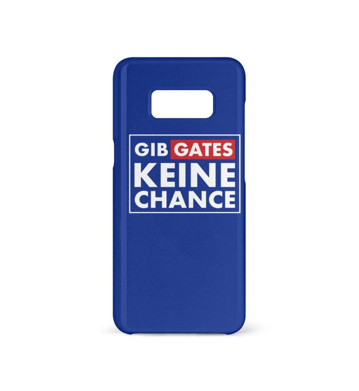 HANDYHÜLLE, HANDY CASE - SAMSUNG GALAXY S8 • GIB GATES KEINE CHANCE!-HARLEKINSHOP