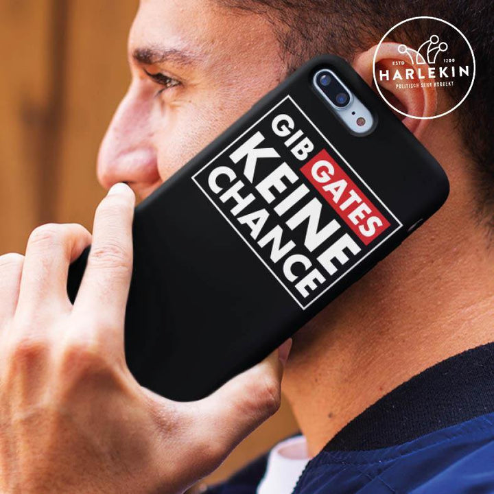 HANDYHÜLLE, HANDY CASE - SAMSUNG GALAXY S8 • GIB GATES KEINE CHANCE!-HARLEKINSHOP