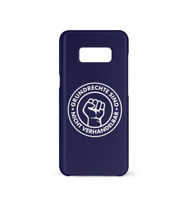 HANDYHÜLLE, HANDY CASE - SAMSUNG GALAXY S8 • GRUNDRECHTE SIND NICHT VERHANDELBAR-HARLEKINSHOP
