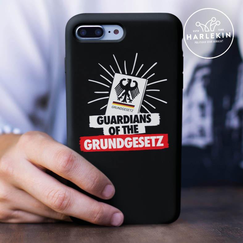 HANDYHÜLLE, HANDY CASE - SAMSUNG GALAXY S8 • GUARDIANS OF THE GRUNDGESETZ-HARLEKINSHOP