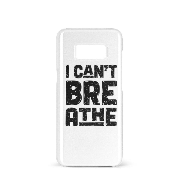 HANDYHÜLLE, HANDY CASE - SAMSUNG GALAXY S8 • I CAN'T BREATHE-HARLEKINSHOP