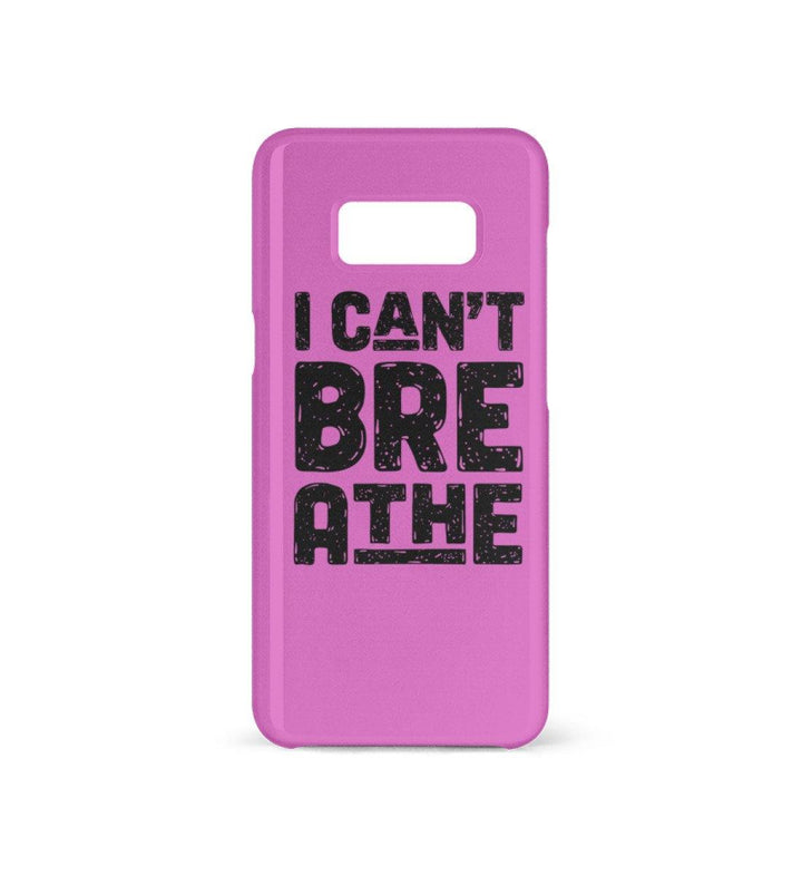 HANDYHÜLLE, HANDY CASE - SAMSUNG GALAXY S8 • I CAN'T BREATHE-HARLEKINSHOP