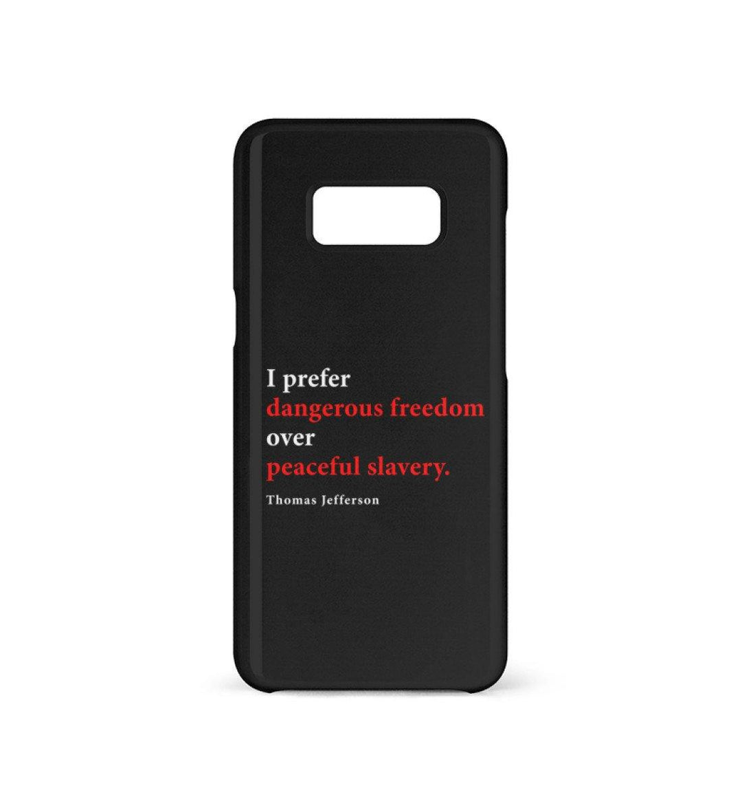 HANDYHÜLLE, HANDY CASE - SAMSUNG GALAXY S8 • JEFFERSON DANGEROUS FREEDOM-HARLEKINSHOP