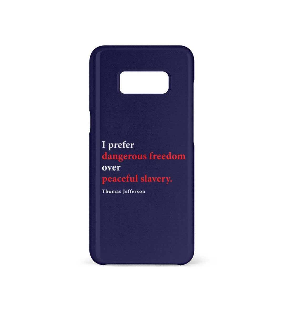 HANDYHÜLLE, HANDY CASE - SAMSUNG GALAXY S8 • JEFFERSON DANGEROUS FREEDOM-HARLEKINSHOP