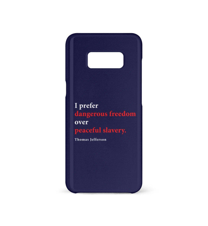 HANDYHÜLLE, HANDY CASE - SAMSUNG GALAXY S8 • JEFFERSON DANGEROUS FREEDOM-HARLEKINSHOP