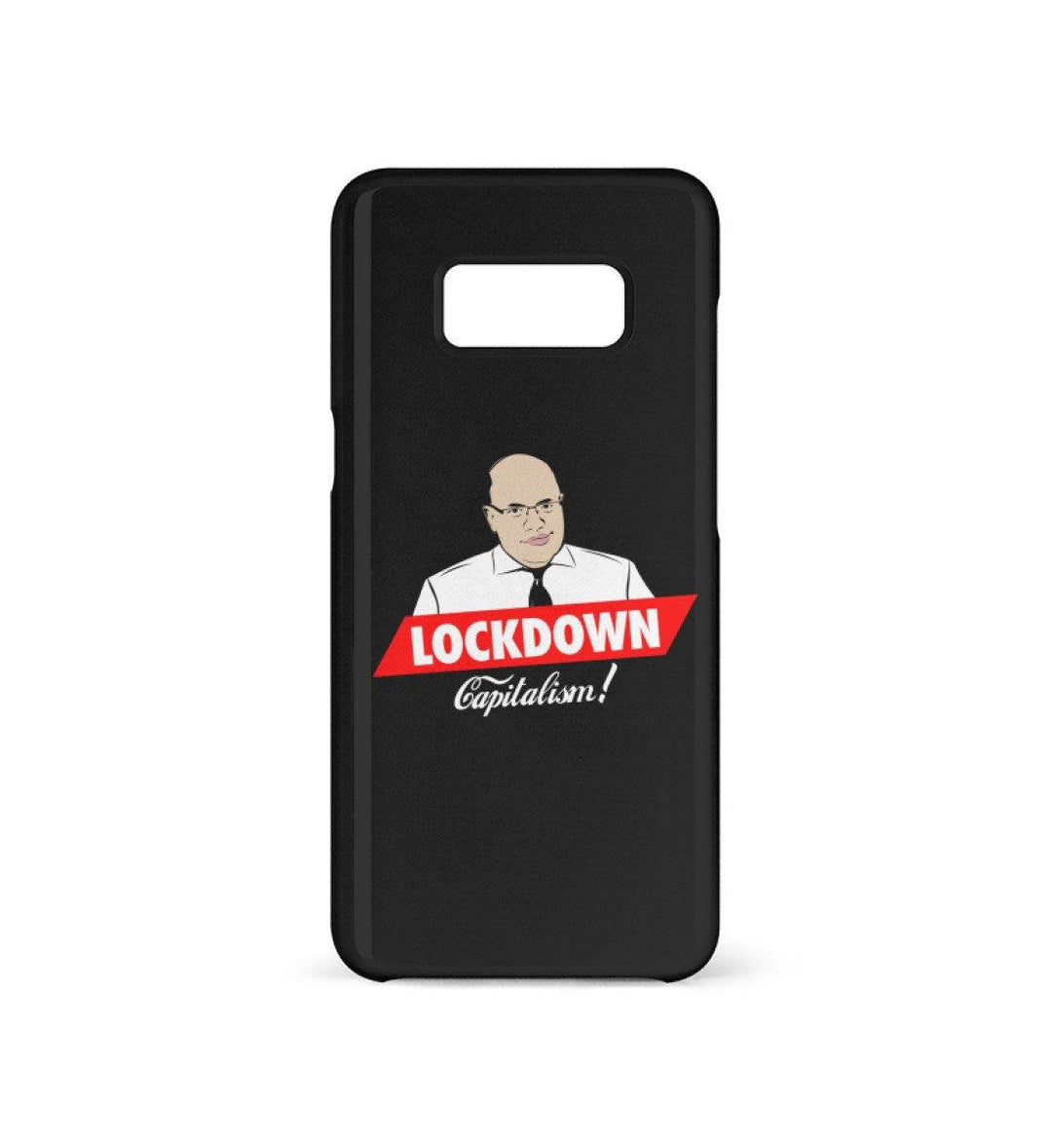 HANDYHÜLLE, HANDY CASE - SAMSUNG GALAXY S8 • LOCKDOWN CAPITALISM!-HARLEKINSHOP