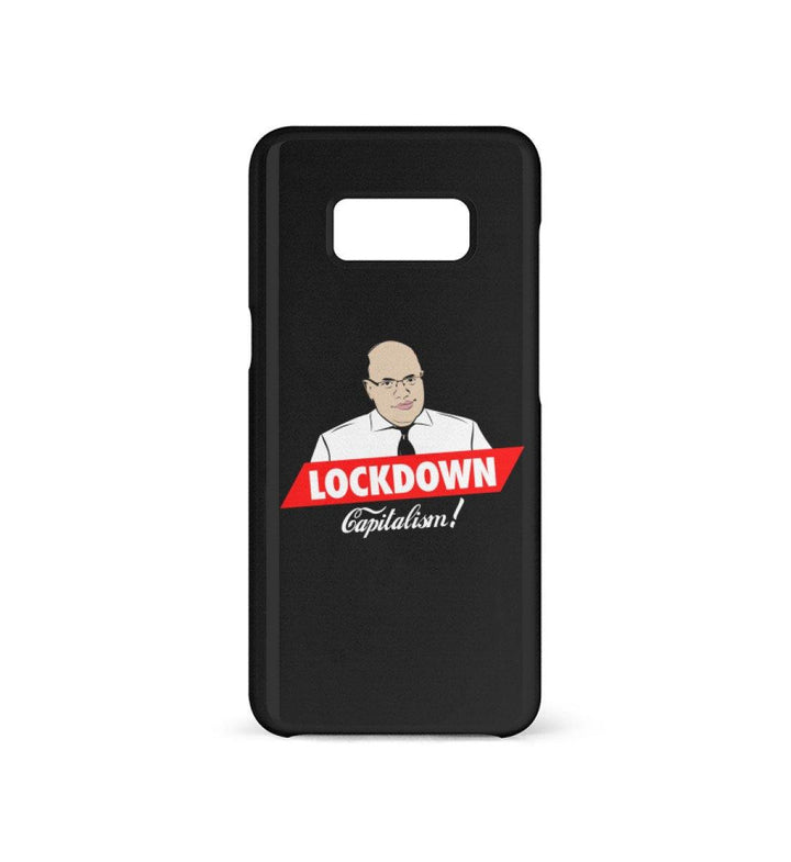 HANDYHÜLLE, HANDY CASE - SAMSUNG GALAXY S8 • LOCKDOWN CAPITALISM!-HARLEKINSHOP