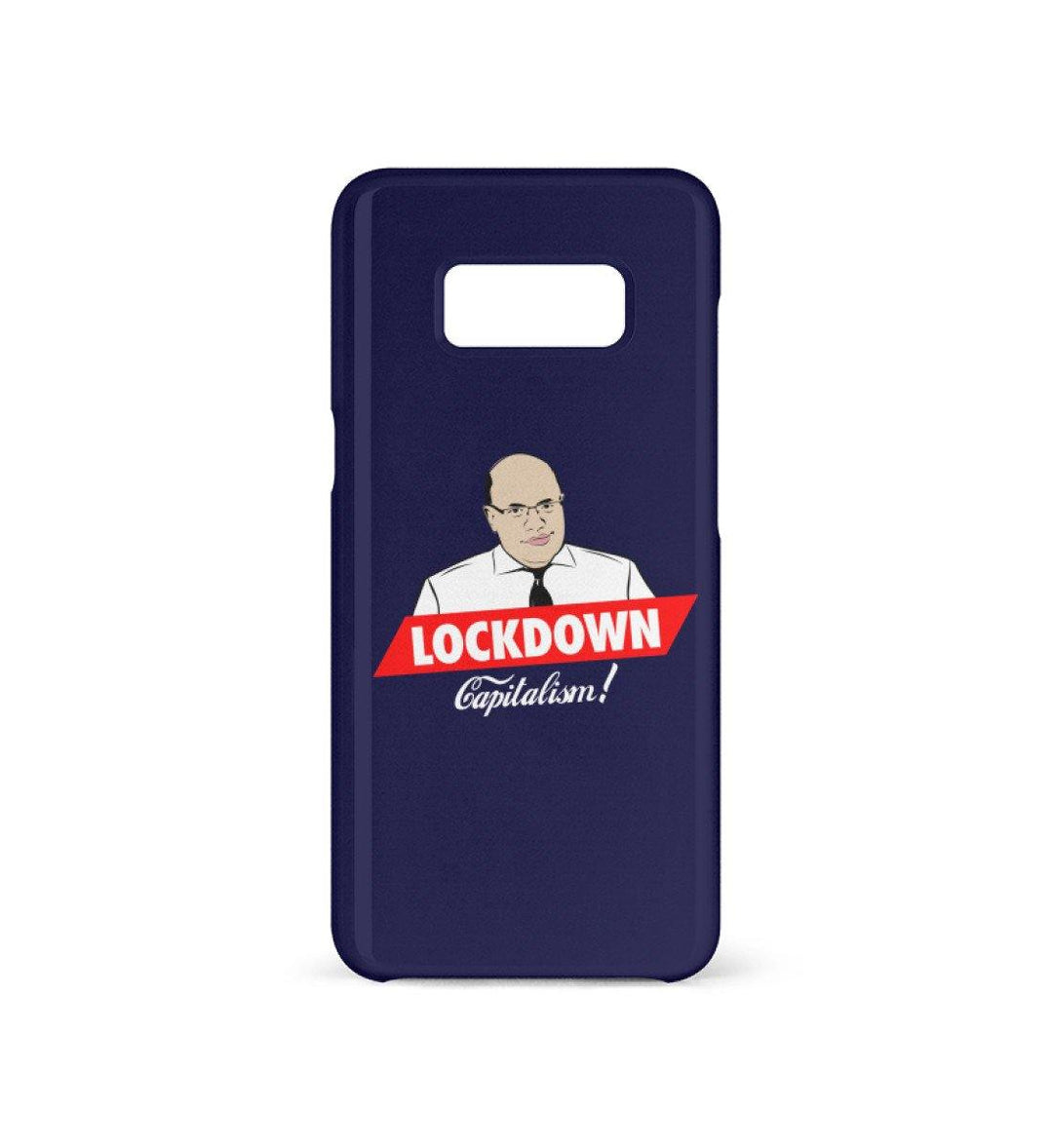 HANDYHÜLLE, HANDY CASE - SAMSUNG GALAXY S8 • LOCKDOWN CAPITALISM!-HARLEKINSHOP