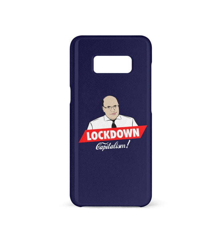 HANDYHÜLLE, HANDY CASE - SAMSUNG GALAXY S8 • LOCKDOWN CAPITALISM!-HARLEKINSHOP