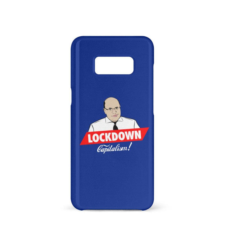 HANDYHÜLLE, HANDY CASE - SAMSUNG GALAXY S8 • LOCKDOWN CAPITALISM!-HARLEKINSHOP