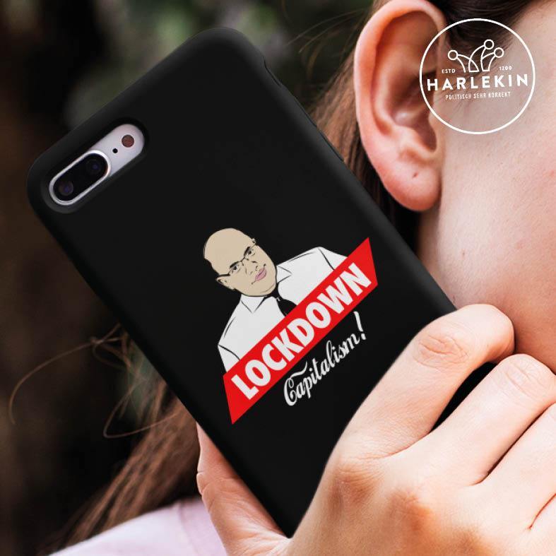 HANDYHÜLLE, HANDY CASE - SAMSUNG GALAXY S8 • LOCKDOWN CAPITALISM!-HARLEKINSHOP