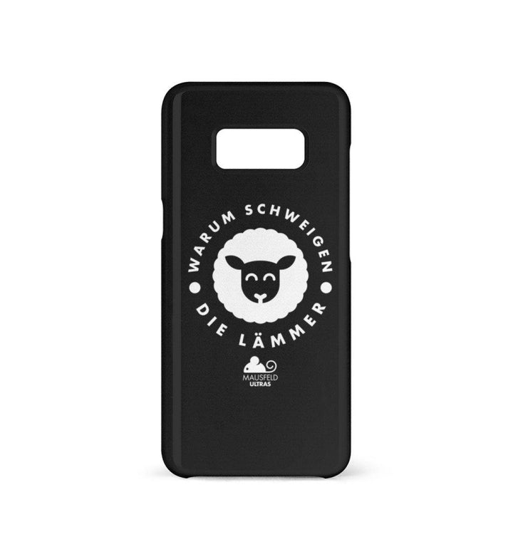 HANDYHÜLLE, HANDY CASE - SAMSUNG GALAXY S8 • MAUSFELD ULTRAS / WARUM SCHWEIGEN DIE LÄMMER-HARLEKINSHOP