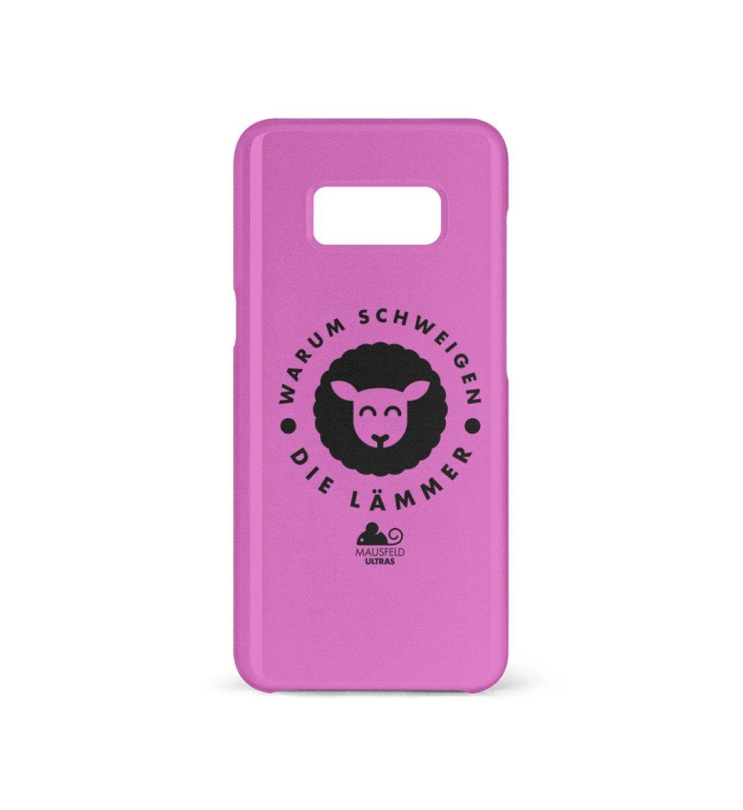 HANDYHÜLLE, HANDY CASE - SAMSUNG GALAXY S8 • MAUSFELD ULTRAS / WARUM SCHWEIGEN DIE LÄMMER-HARLEKINSHOP