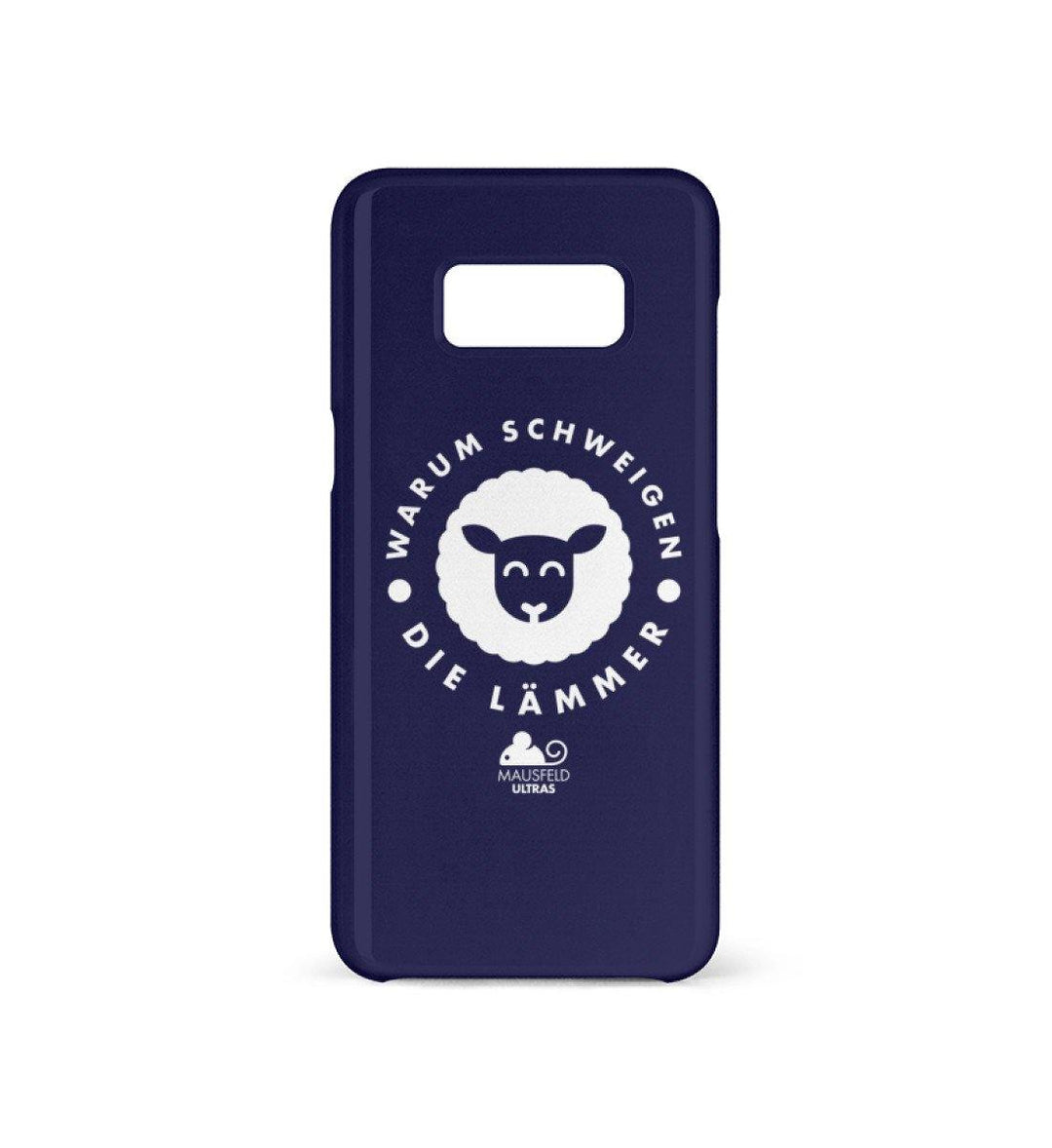 HANDYHÜLLE, HANDY CASE - SAMSUNG GALAXY S8 • MAUSFELD ULTRAS / WARUM SCHWEIGEN DIE LÄMMER-HARLEKINSHOP