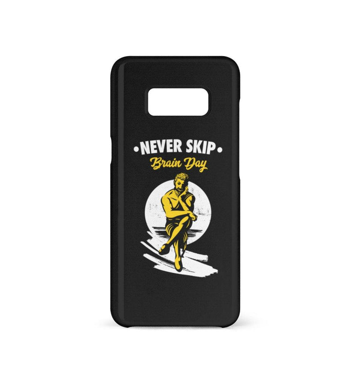 HANDYHÜLLE, HANDY CASE - SAMSUNG GALAXY S8 • NEVER SKIP BRAIN DAY-HARLEKINSHOP