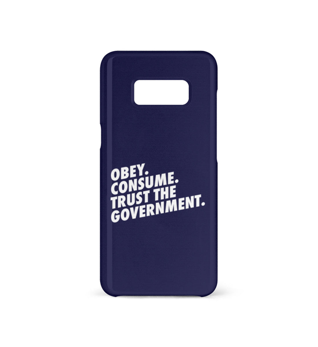 HANDYHÜLLE, HANDY CASE - SAMSUNG GALAXY S8 • OBEY. CONSUME.-HARLEKINSHOP