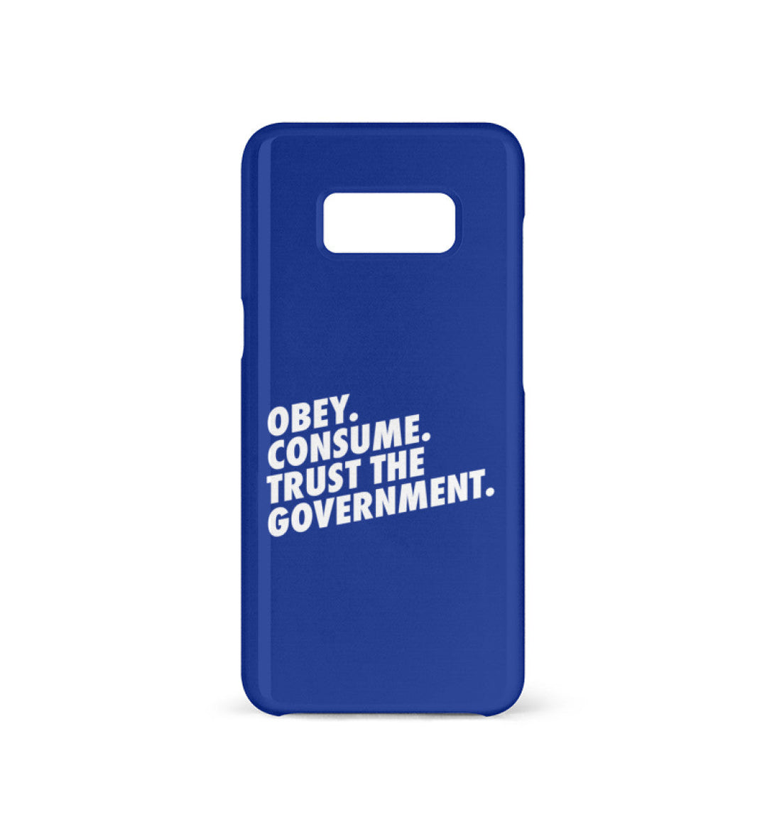 HANDYHÜLLE, HANDY CASE - SAMSUNG GALAXY S8 • OBEY. CONSUME.-HARLEKINSHOP