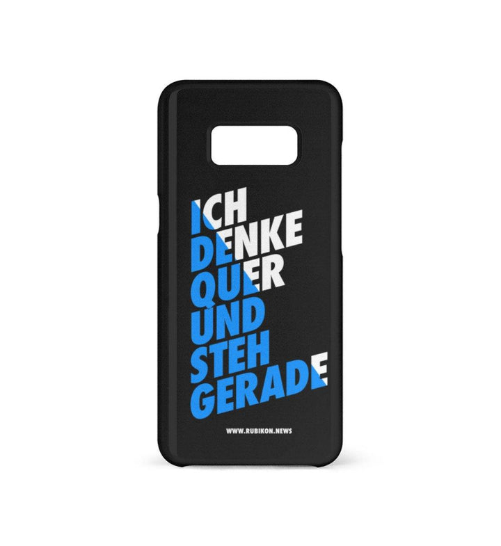 HANDYHÜLLE, HANDY CASE - SAMSUNG GALAXY S8 • QUERDENKER-HARLEKINSHOP