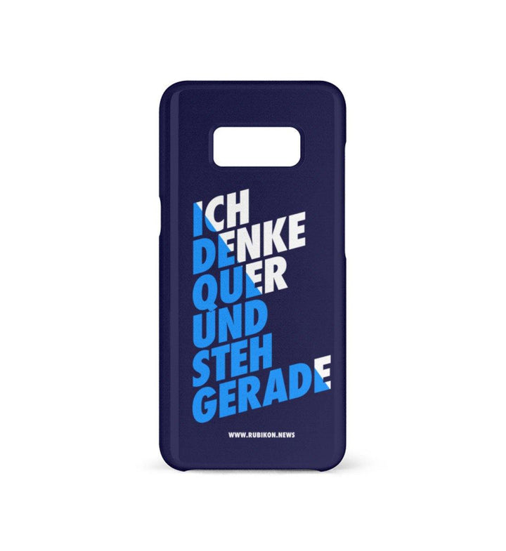 HANDYHÜLLE, HANDY CASE - SAMSUNG GALAXY S8 • QUERDENKER-HARLEKINSHOP