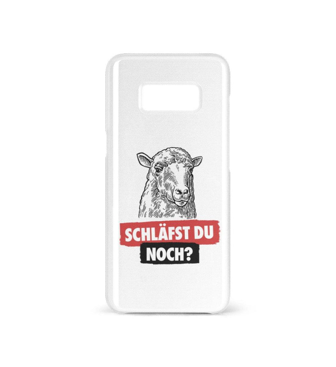 HANDYHÜLLE, HANDY CASE - SAMSUNG GALAXY S8 • SCHAFE / SCHLÄFST DU NOCH?-HARLEKINSHOP