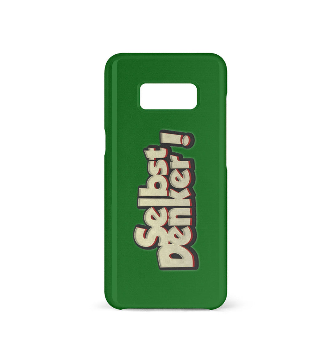 HANDYHÜLLE, HANDY CASE - SAMSUNG GALAXY S8 • SELBSTDENKER !-HARLEKINSHOP