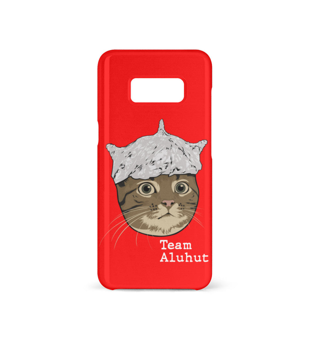 HANDYHÜLLE, HANDY CASE - SAMSUNG GALAXY S8 • TEAM ALUHUT-HARLEKINSHOP