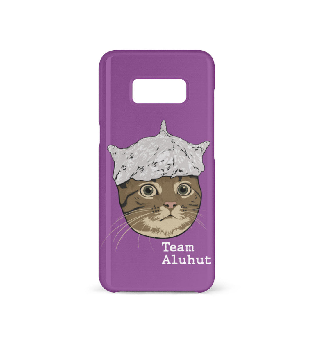 HANDYHÜLLE, HANDY CASE - SAMSUNG GALAXY S8 • TEAM ALUHUT-HARLEKINSHOP
