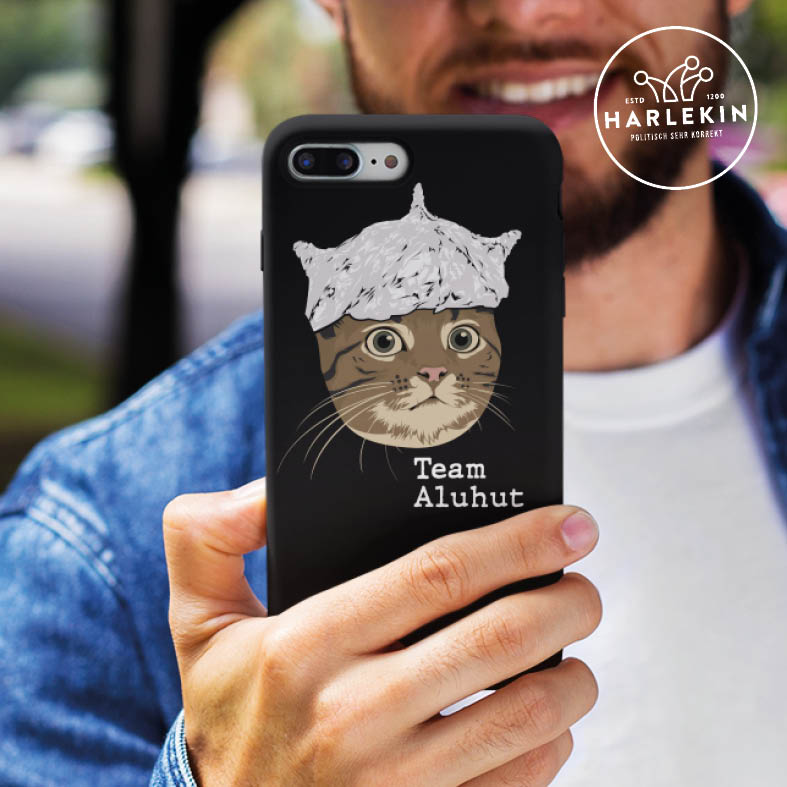 HANDYHÜLLE, HANDY CASE - SAMSUNG GALAXY S8 • TEAM ALUHUT-HARLEKINSHOP