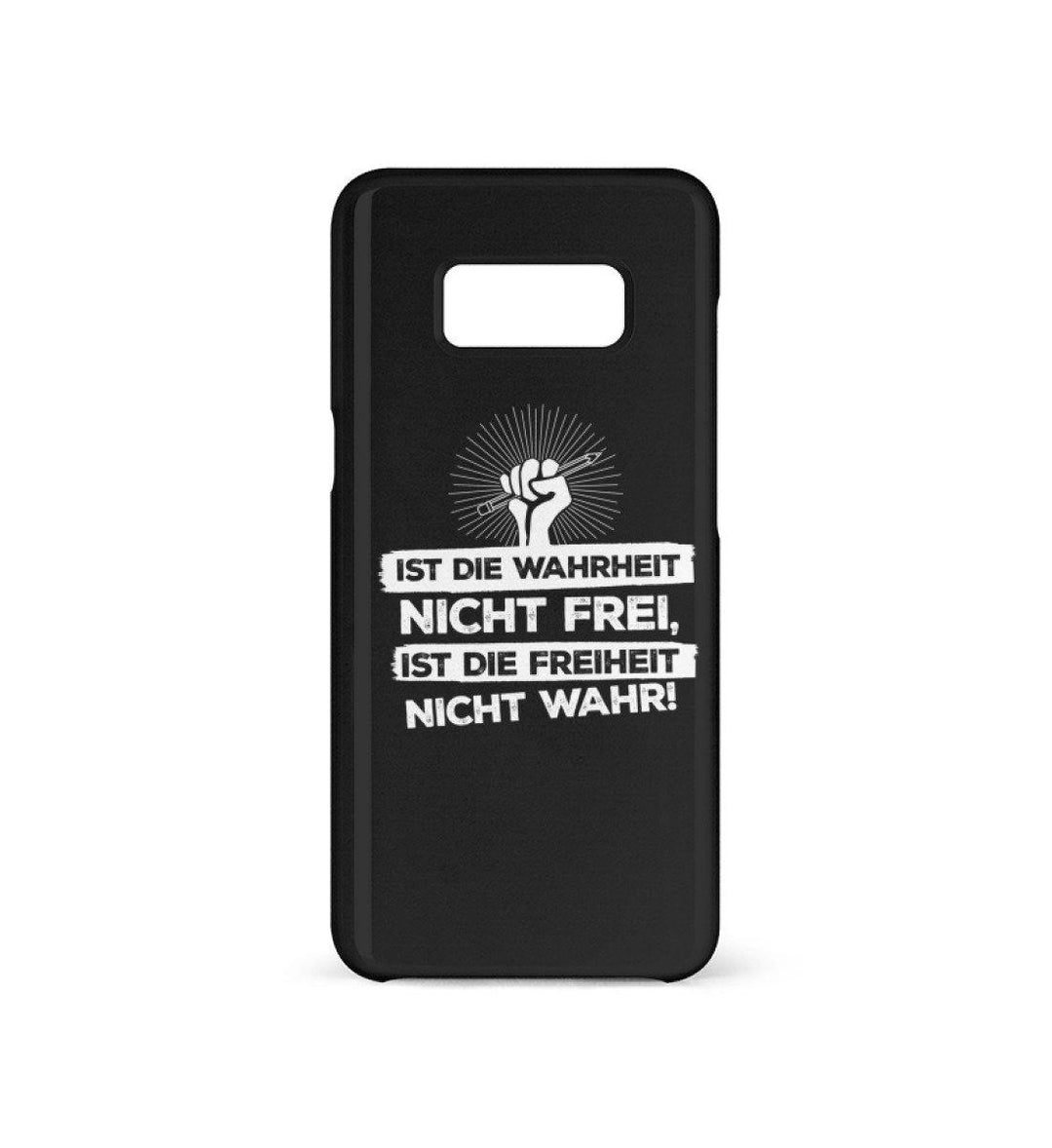 HANDYHÜLLE, HANDY CASE - SAMSUNG GALAXY S8 • WAHRHEIT & FREIHEIT-HARLEKINSHOP