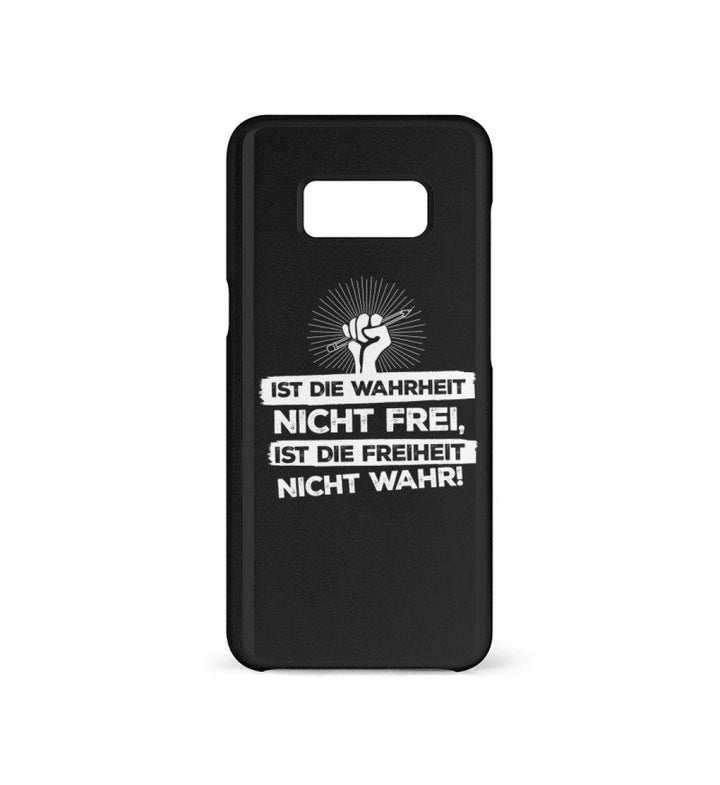 HANDYHÜLLE, HANDY CASE - SAMSUNG GALAXY S8 • WAHRHEIT & FREIHEIT-HARLEKINSHOP