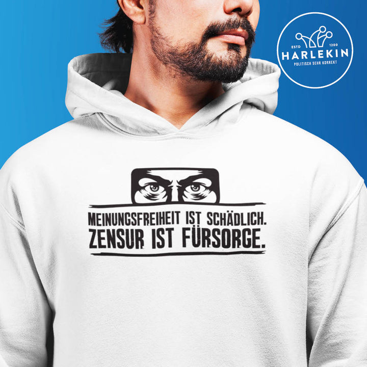HOODIE BUBEN • BIG BROTHER: MEINUNGSFREIHEIT IST SCHÄDLICH-HARLEKINSHOP