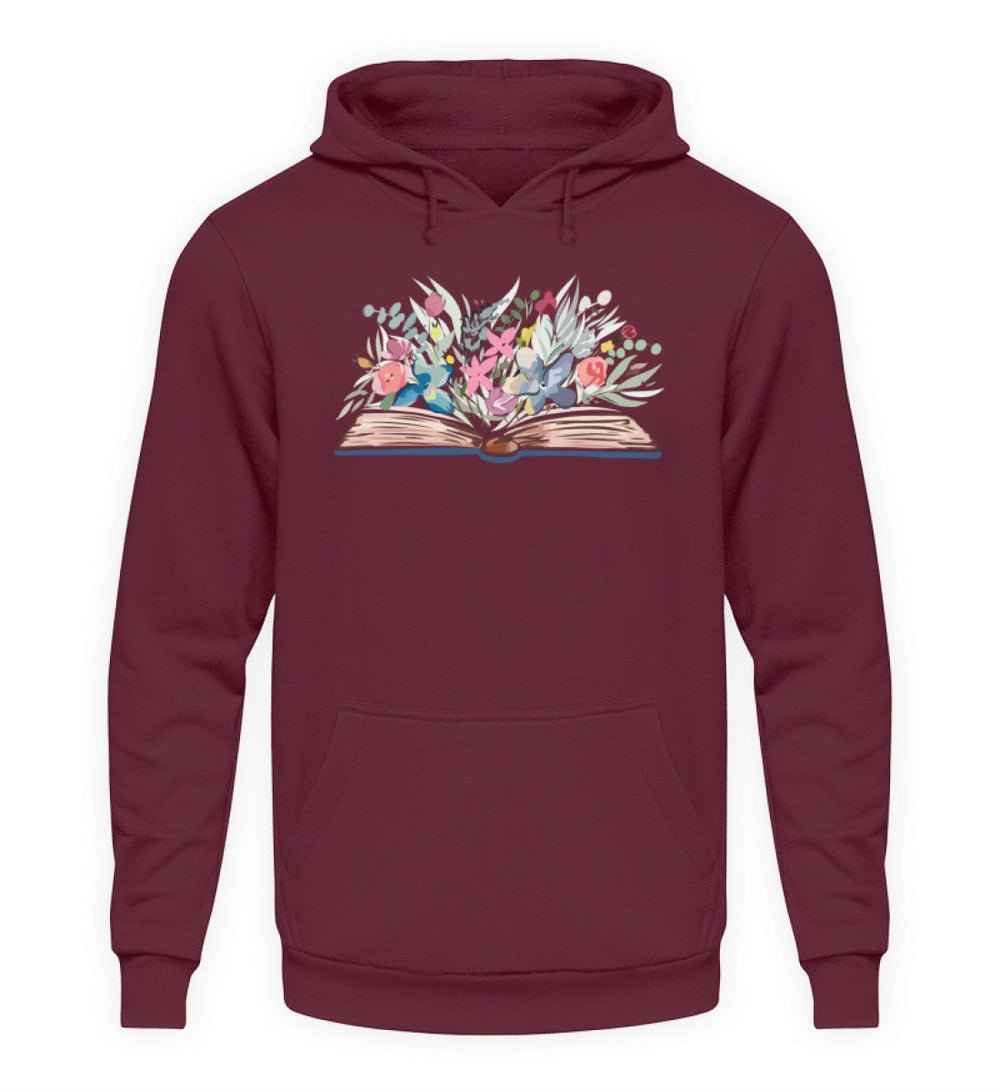 HOODIE BUBEN • BOOKS & FLOWERS-HARLEKINSHOP