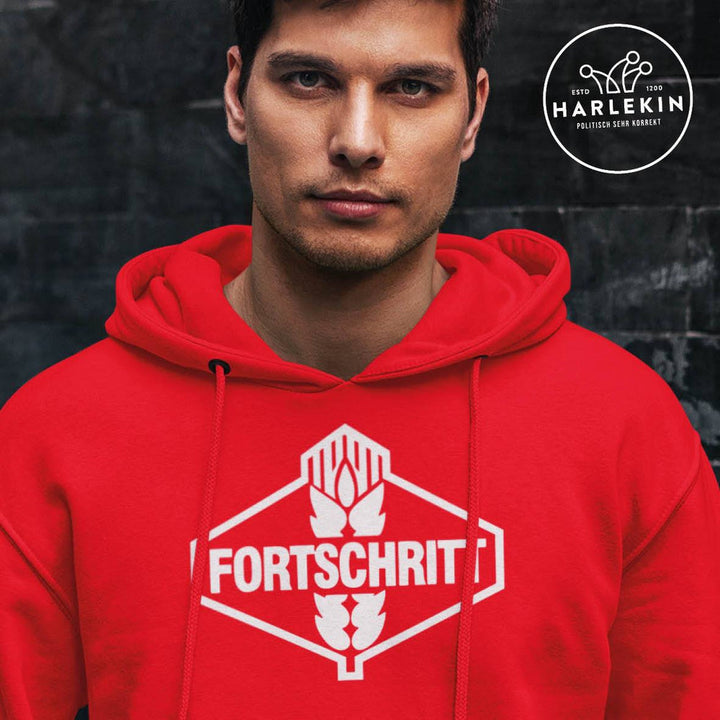 HOODIE BUBEN • FORTSCHRITT - HELL-HARLEKINSHOP