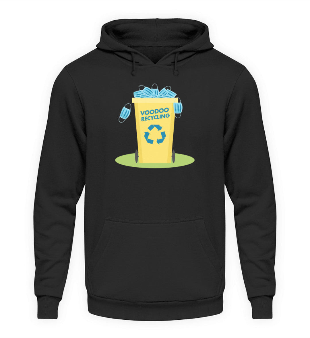 HOODIE BUBEN • MASKEN VOODOO RECYCLING-HARLEKINSHOP