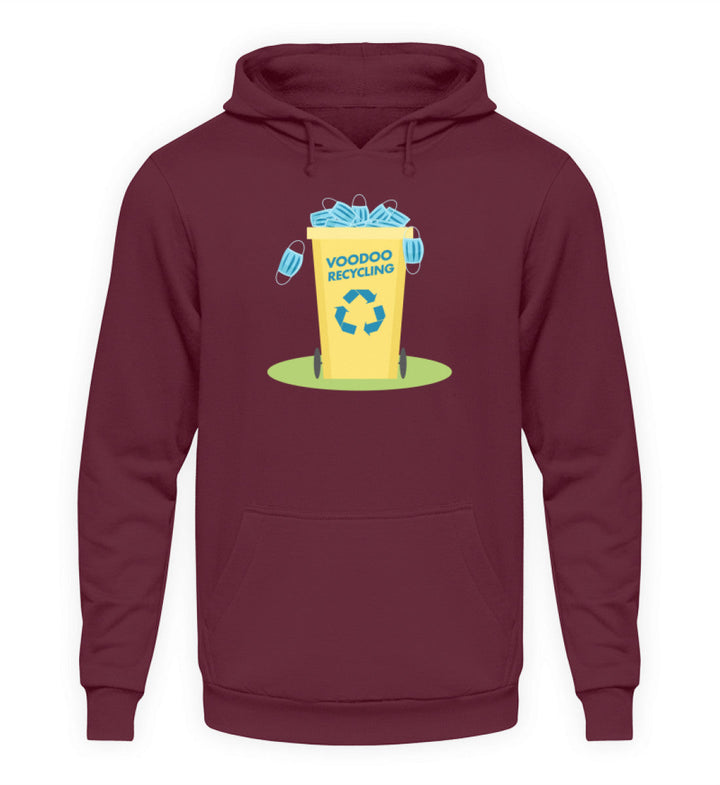 HOODIE BUBEN • MASKEN VOODOO RECYCLING-HARLEKINSHOP