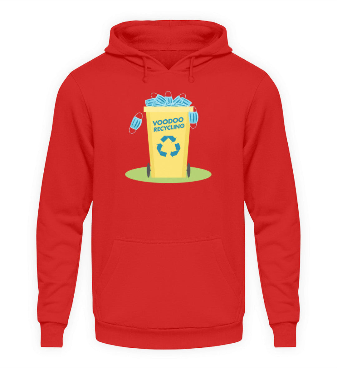 HOODIE BUBEN • MASKEN VOODOO RECYCLING-HARLEKINSHOP