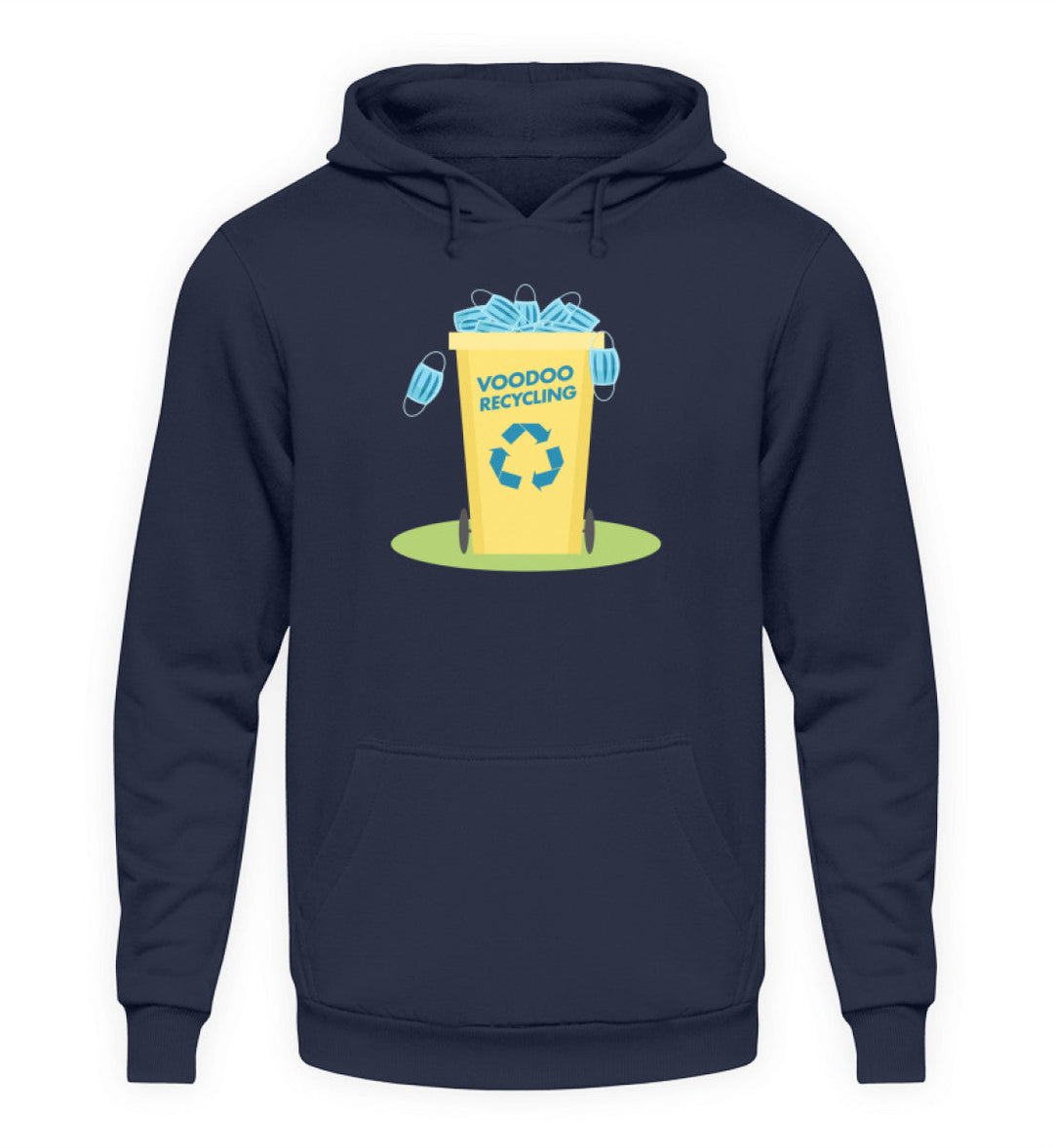 HOODIE BUBEN • MASKEN VOODOO RECYCLING-HARLEKINSHOP